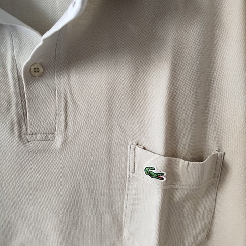 Lacoste men's polo shirt XXL, beige sand color