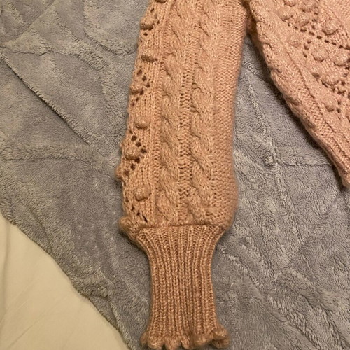 Zara cardigan like new, pink - rose, size M