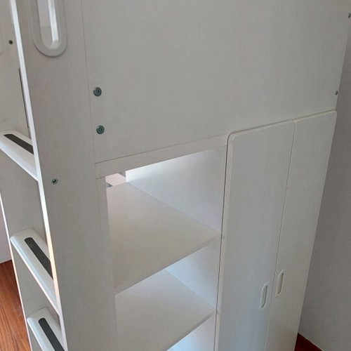 Smastad loft bed like new with storage space 90x200 cm