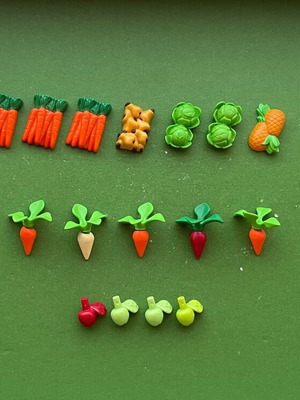 Playmobil fruits and vegetables set