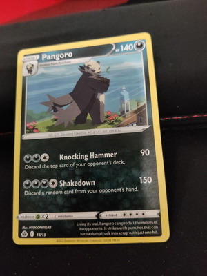 pangoro pokemon card mcdonalds (13/15) [McDonald's Promos: Match Battle] RarityPromo Hit Points140 HP Colorless Pangoro (13/15 McDonald's McDonalds Collection)
