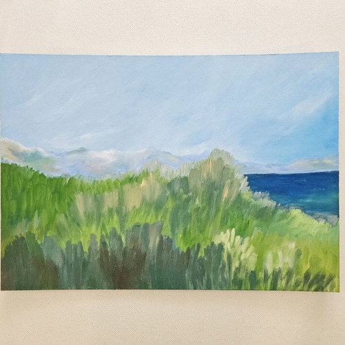 Original oil painting A3 signed artwork new