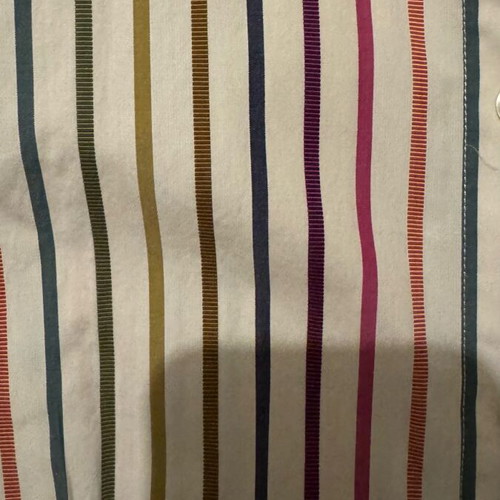 Striped shirt like new, straight fit, multicolor, size L
