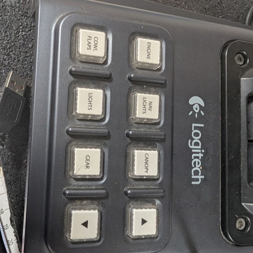 Logitech G940 Flight System HOTAS controller used