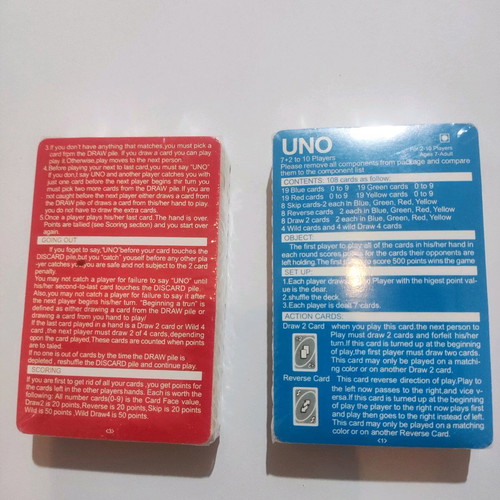 Collectible UNO Tung Tung Tung Sahur card game new