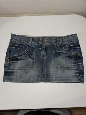Denim skirt, blue, size M / 38 / 10