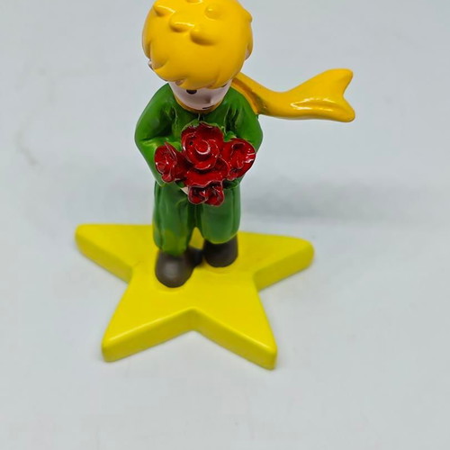 Little Prince collectible figure with roses like new
