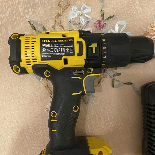Stanley Fatmax SFMCD711 H2 Hammer Drill Driver