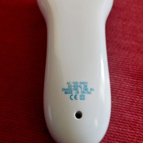 Electric Foot File with LED Light and 4 Heads, New