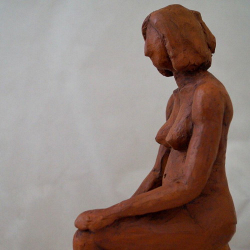 Ceramic nude sculptures handmade, new, about 35 cm