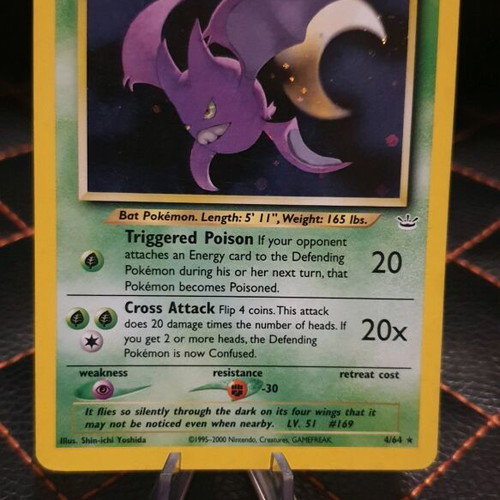 Crobat Pokemon card from Neo Revelations -  30,00 - Vendora.cy