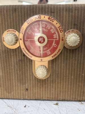Prewar collectible radio used