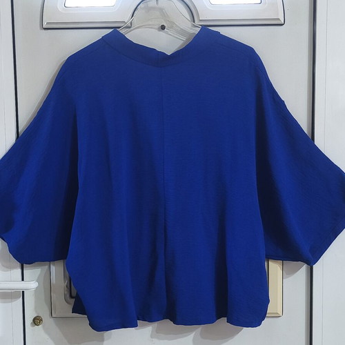 Kimono bolero blue royal one size oversized M-XXXL new