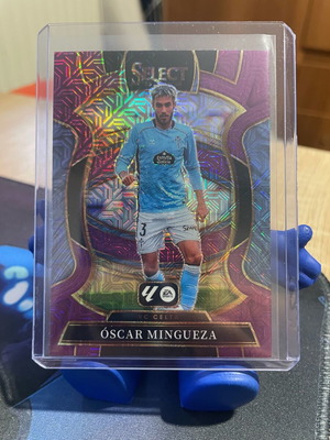 Panini Select 2025-26 La Liga Celta Oscar Mingueza Purple Mojo card like new