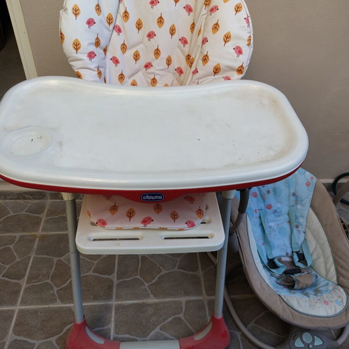 Baby stroller with car seat and accessories