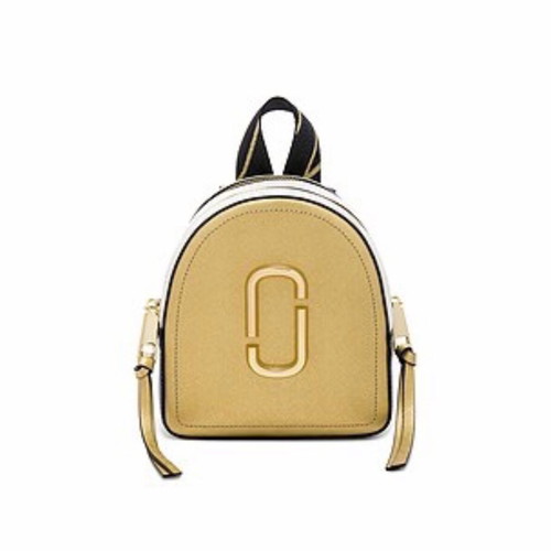 Marc Jacobs Mini Backpack New Beige and Gold