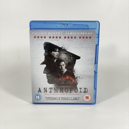 Anthropoid Blu-ray like new with English subtitles