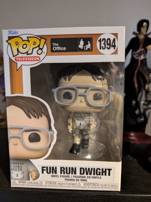 Funko Pop The Office Fun Run Dwight vinyl figure 1394