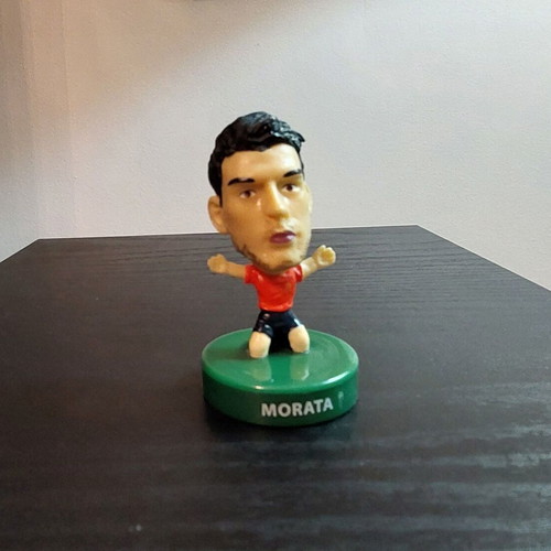 Alvaro Morata football miniature like new