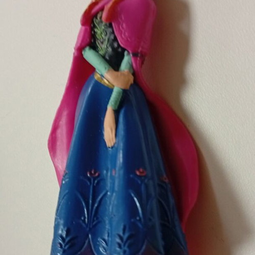 Anna figure from Frozen movie used