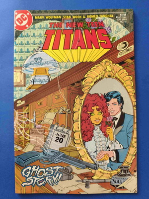 The New Teen Titans 12 comic book used, English