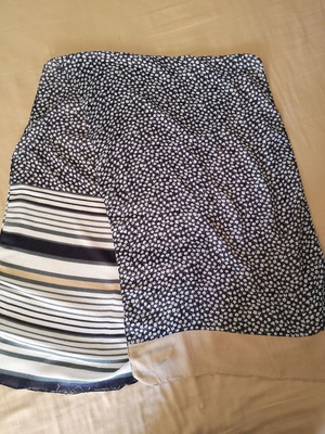 Printed scarf used, soft fabric