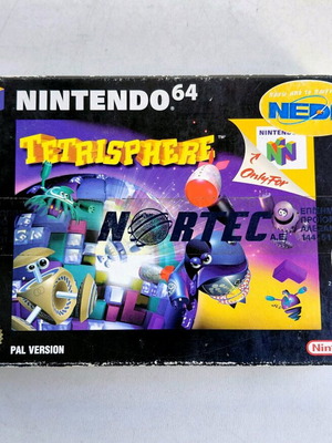 TETRISPHERE Nintendo 64 new PAL version 1998