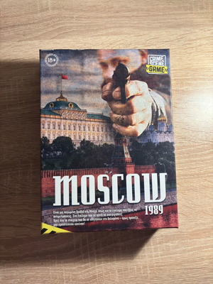 Crime Scene board game “Moscow” like new