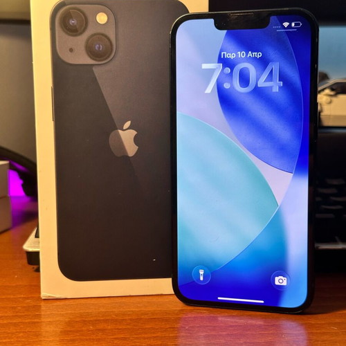 iPhone 13 256GB σαν καινούργιο, 100% υγεία μπαταρίας, μαύρο