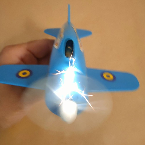 Aeroplanaki Spitha KIBI No 402 toy like new, made in Greece '80