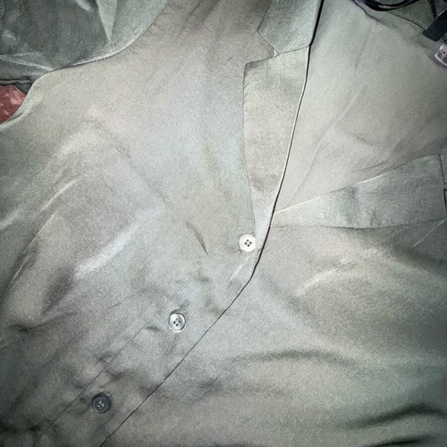 Khaki shirt dress used H&M, size XS