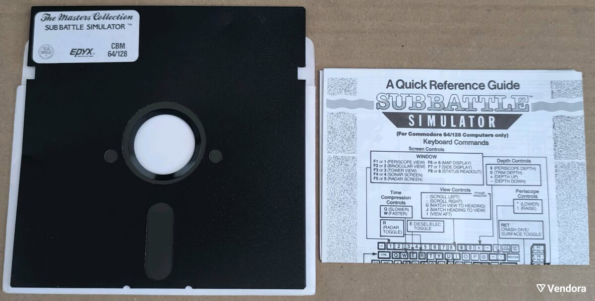 Sub Battle Simulator Commodore Disk като… - € 20,00 - Vendora.bg