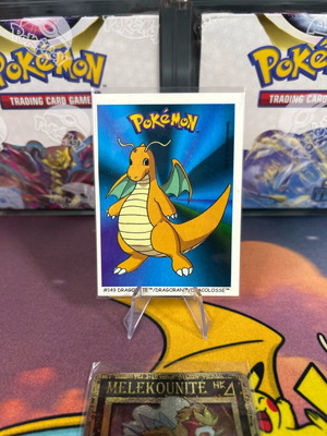 Pokemon Dragonite Boomer карта Nintendo 2001 като нова