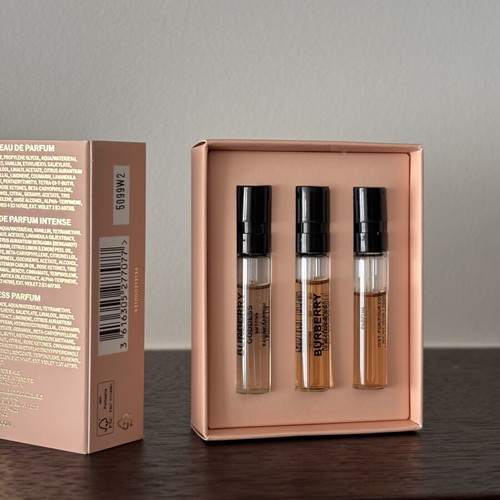 Burberry Goddess Complete Trilogy Discovery Set new, 3 x 1.5ml tester vials