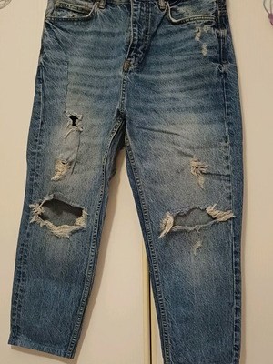 Τζιν αντρικό Pull and Bear μεταχειρισμένο, μέγεθος 40, μπλε