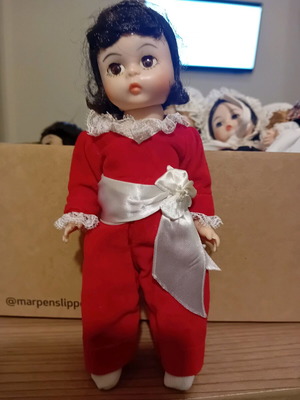 Madame Alexander Red Boy doll used in good condition