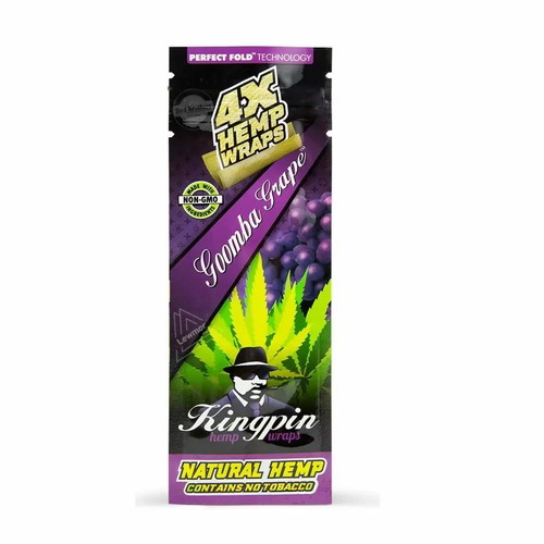 Kingpin Purple cigar wraps new, aromatic with fruity flavors