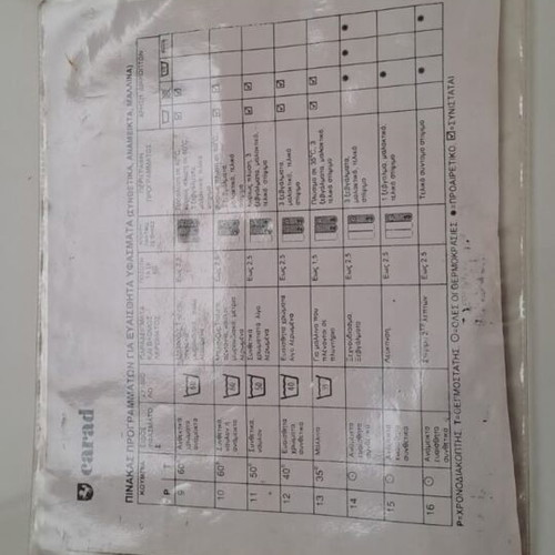 Carad washing machine 5 kg used
