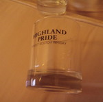 Highland Pride collectible glasses like new, set of 2