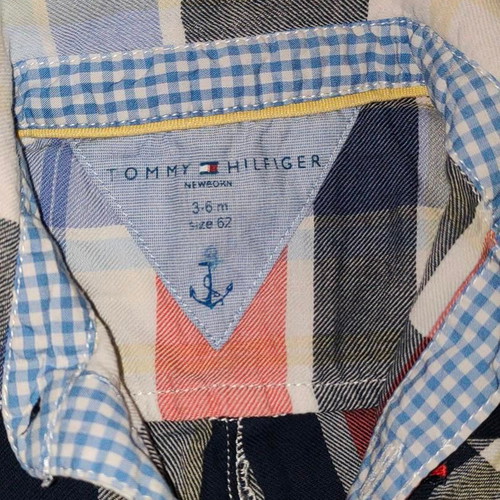 Tommy Hilfiger Baby Checked Shirt 3-6 Months like new