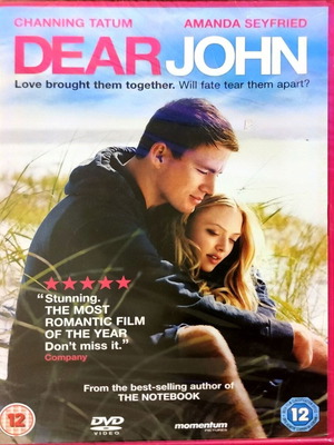 Dear John DVD new, romantic movie with English subtitles