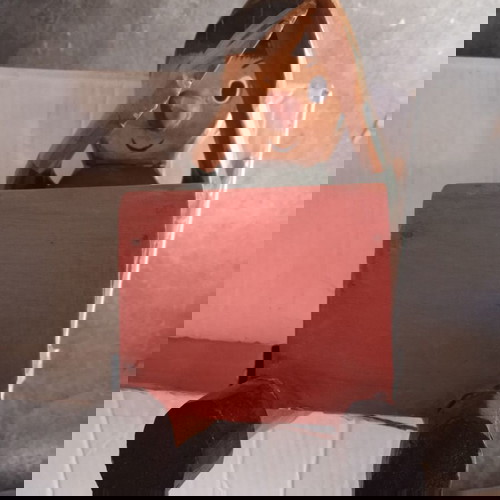 Vintage ξύλινος κουμπαράς Πινόκιο.