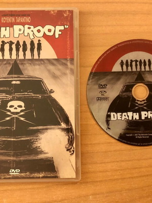 Death Proof DVD used, action horror movie with subtitles
