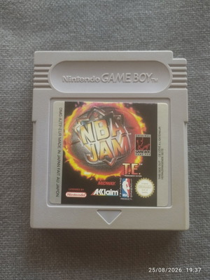 Nintendo Game Boy NBA JAM Tournament Edition game with case and English manual