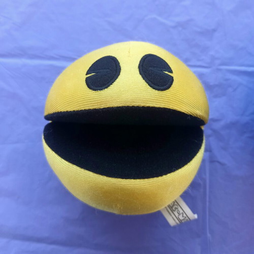 Pac-Man plush toy set like new, 2 pieces