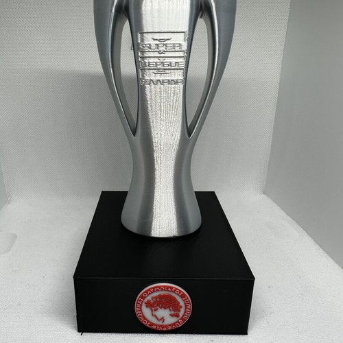 Olympiacos Decorative Trophy like new, 3D printed