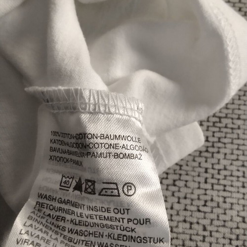 C&A White T-shirt XXL with Graphic Print like new