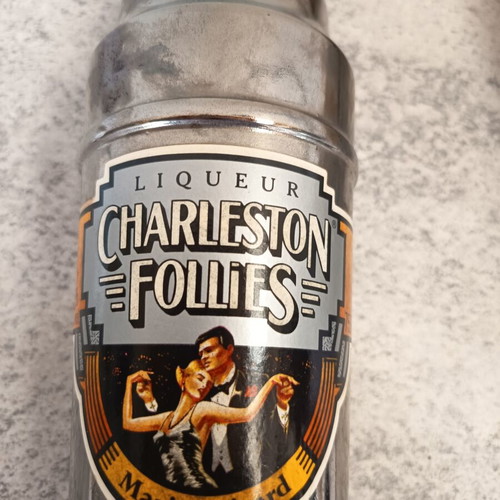 Charleston Follies Marie Brizard vintage collectible liqueur bottle
