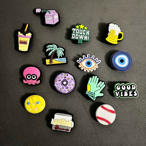 Crocs decorative charms set of 14 new pieces