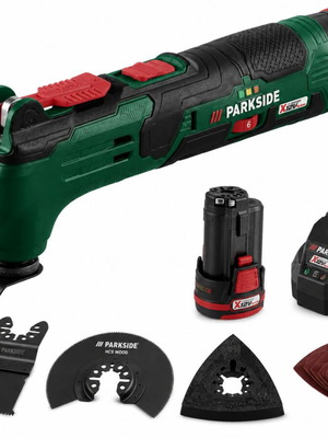 PARKSIDE PAMFWS 12-Li A1 12V επαναφορτιζόμενο πολυεργαλείο με μπαταρία και φορτιστή